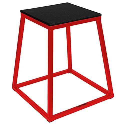 Retrospec Leap Plyo Box Jump Platforms for Home Gym Plyometric Jumping, Strength Training & Jump Box Exercise, 12", 18", 24", 30" and Full Set for Men and Women