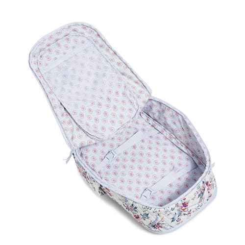 Vera Bradley Cotton Large Travel Backpack Travel Bag, Magnifique Floral, One Size