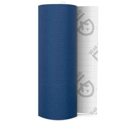 GEAR AID Tenacious Tape 3¡±x20¡± Fabric and Vinyl Gear Repair Tape, Quickly Fix Holes and Rips in Puffy Jackets, Rain and Snow Gear, Tents, Sleeping Bag and More, Blue, 1 Pack