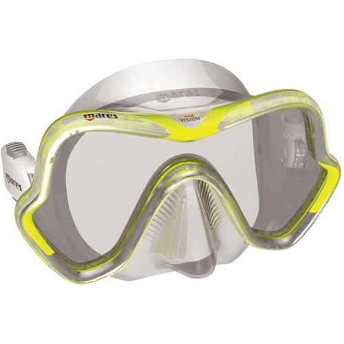 Mares One Vision Mask - Black, Black