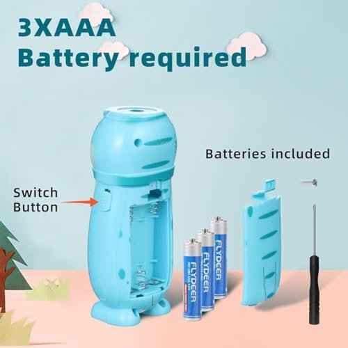 2 Pack Small Mini LED Flashlights for Kids Girls Boys Toddlers Cute Small Animal Flashlight - 2 in 1 Camping Lantern Flashlight - Christmas Gifts Stocking Stuffers Party Favors Halloween