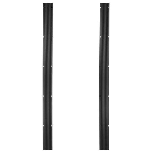 Black Ice Snowmobile Trailer Ski Guides 7' 10" Carbide Glide Protector, Over 15' Total, SKI-G96-2, Truck Beds - 2 Pack