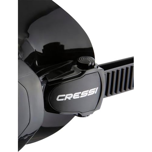 Cressi Perfect View Scuba Diving, Snorkeling Mask in Pure Comfortable Silicone - Liberty Duo: Designed in Italy