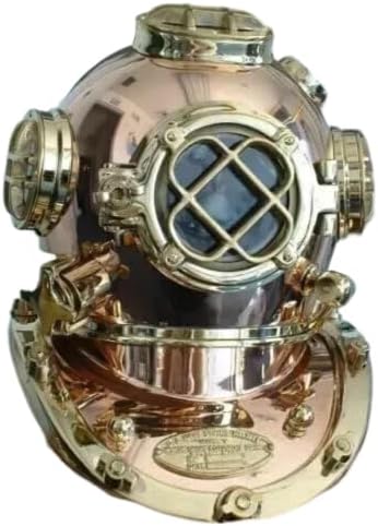 18" Diving Helmet US Navy Mark V Deep Sea Divers Antique Scuba SEA Divers Helmet Gift