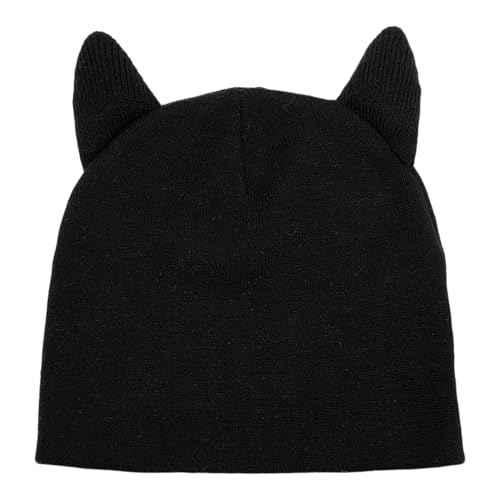 Popfunk Official Batman Face Adult Knit Beanie - Unisex for Men and Women, Black