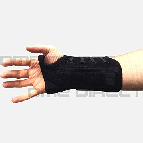 Wrist Support Brace for Right Hand, Orthopedic Felt Immobilizer 4.5"–9.5"