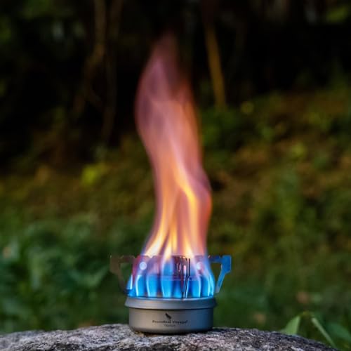 Titanium Spirit Burner Alcohol Stove for Camping Hiking Backpacking