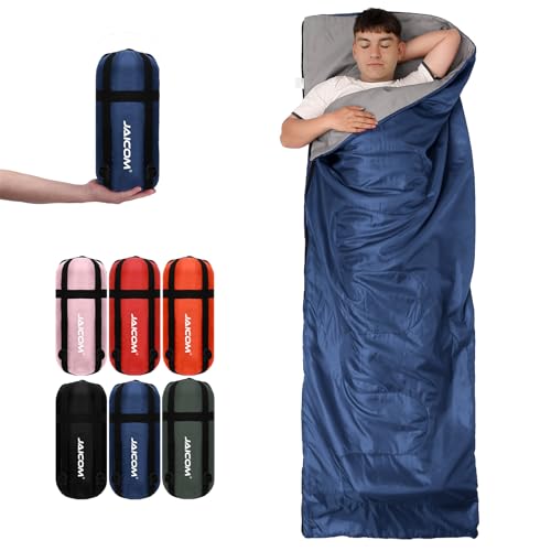 Lightweight Sleeping Bag, 3 Season Ultralight Backpacking Sleeping Bag - Compact Comfortable Waterproof for Outdoor, Camping, Traveling, Summer, Hiking