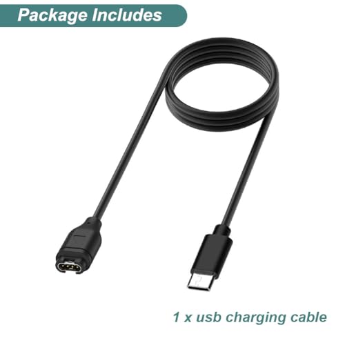 Kissmart Charger Cable for Garmin Watch