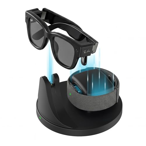 Magnetic 2-in-1 Charging Dock for Smart Glasses & Neural Band