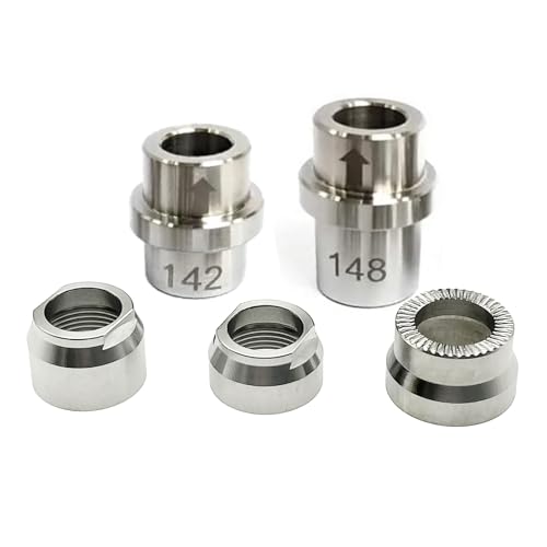 Bike Thru Axle Adapter Kit Compatible with Wahoo KICKR CORE & V4 2025 Upgrade Stainless Steel