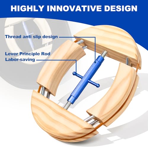 Large Blue 4-Way Hat Stretcher for Fitted Hats - Hat Shaper Extender