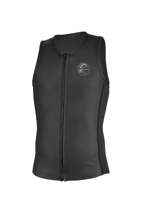 O'Neill Men's O'riginal 2mm Full Zip Vest, Black, Large