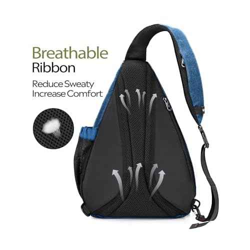 OutdoorMaster Sling Bag, Hiking Daypack, Crossbody Shoulder Chest Urban Outdoor Travel Backpack for Women & Men