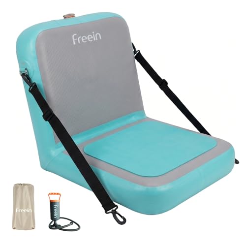 Inflatable Paddle Board Seat Cushion with Drop-Stitch Construction - Portable & Stabilizing