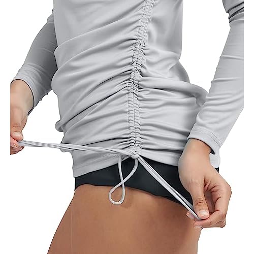 Ewedoos Rash Guard for Women UPF 50+ Sun Protection Clothing Swim Shirts for Woman SPF Shirts Long Sleeve UV Sun Shirts