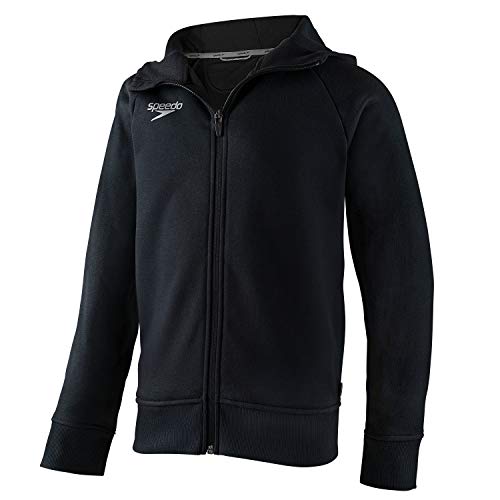 Speedo Unisex-child Sweatshirt Full Zip Hooded Jacket Team Warm Up