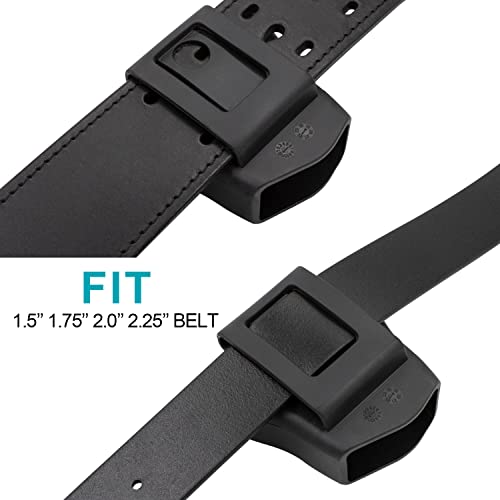 ASP Compatible Handcuff Holder for Hinged & Chain Cuffs - Tactical Duty Belt Case with One-Hand Draw