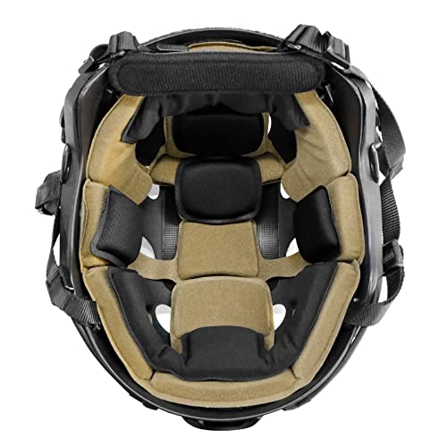 Tactical Helmet Pads - Khaki Universal Replacement Foam Inserts for ACH, MICH Helmets
