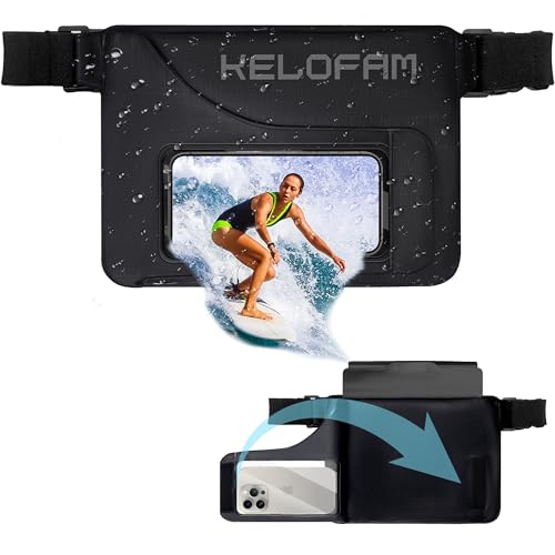 Waterproof Fanny Pack with Phone Case for Swimming Beach Boating Dry Bag