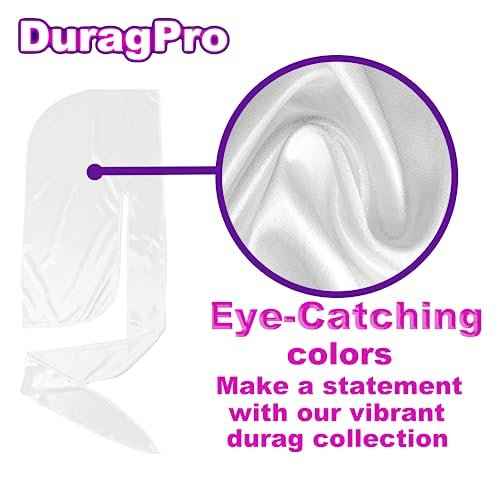 2 Pack Silk Durag for Men and Women, Silky Satin Do Rag
