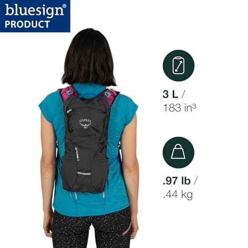 Osprey Kitsuma 3L Women's Biking Backpack with Hydraulics Reservoir, Astrology Blue