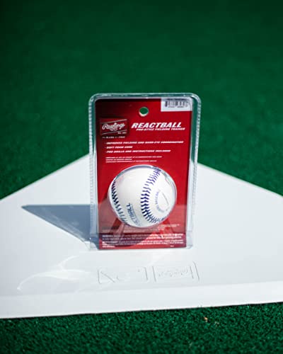 Pro Style React Training Baseball - Unpredictable Bounce for Reflex & Fielding Drills