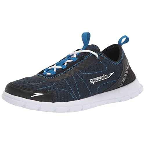 Speedo Mens Hybrid Watercross Water Shoe, Navy/White (9)