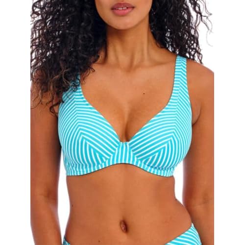 Freya Women's Jewel Cove Ruffled Underwire Bikini Top