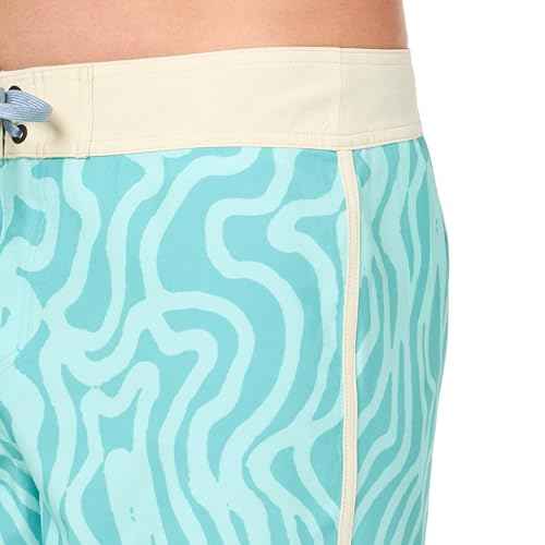 Quiksilver Men's Standard Surfsilk Scallop 19 Boardshort Swim Trunk