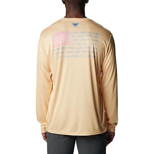 Columbia Mens Terminal Tackle PFG Fish Flag Ls
