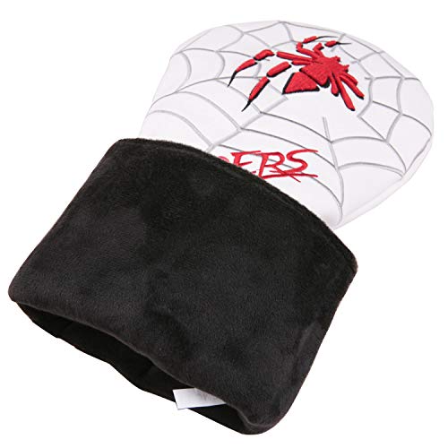 Golf Club Head Covers Set for 3 and 5 Wood - Spider Embroidery Waterproof