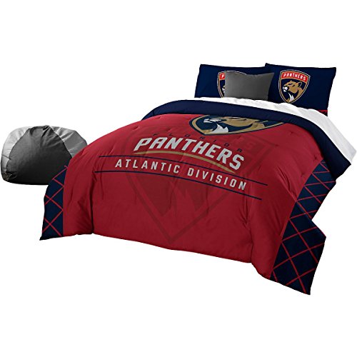 Officially Licensed NHL Twin or Full/Queen Comforter and Sham Set