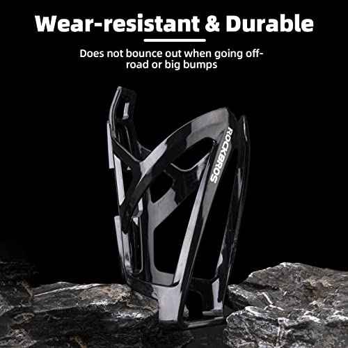 ROCKBROS Bike Water Bottle Holder Ultra-Light Bicycle Bottle Cages with Screws Tool, Universal Bike Cup Holder Rack for Road MTB Bikes¡¦