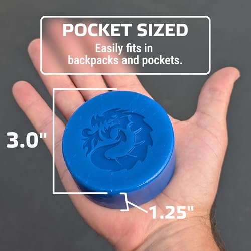 Fireball SuperSlip Pro Skateboard Wax for Rails - Blue Variant for Grinding
