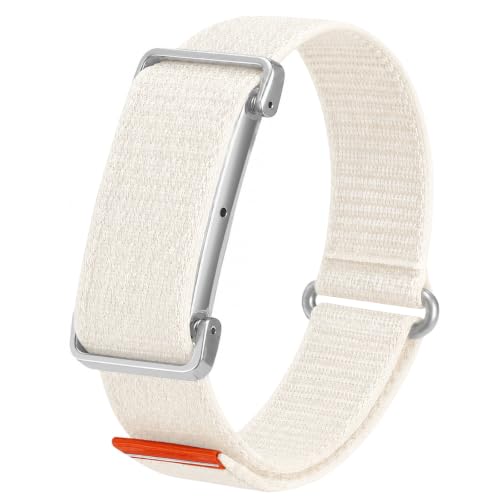 FINTIE Nylon Loop Sport Wrist Strap for Google Fitbit Air - Starlight