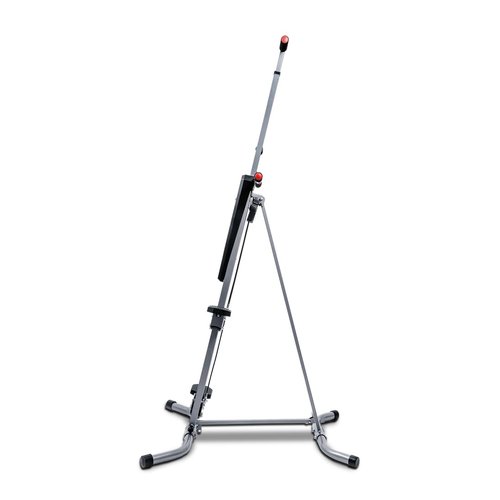 MaxiClimber 2.0 Vertical Climber Exercise Machine w/ Elastic Resistance System - Foldable Home Gym Fitness Equipment for Full Body Cardio & Strength Training Workouts, Adjustable Height
