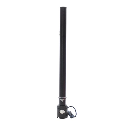 EI viento Windsurf Aluminum Alloy RDM Mast Extension with Stainless Steel RDM Ring,35cm Black for Windsurfing Sailing