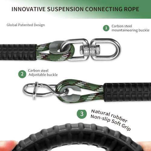 7.25ft Heavy Duty Tree Swing Rope with Adjustable Straps - 1 Pack