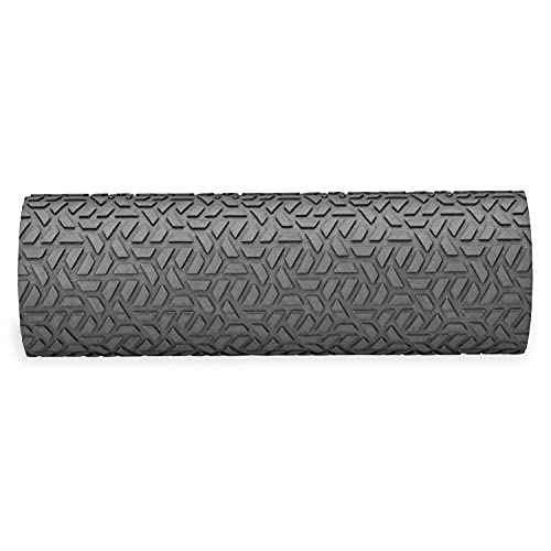 Gaiam Restore Compact Textured Foam Roller for Muscle Repair and Exercise ? 12¡±L X 4" Diameter Massager Roller ? Ideal for Improved Circulation and Easing Muscle Tension