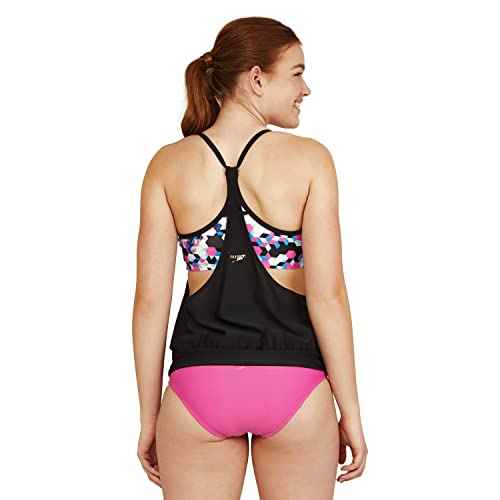 Speedo Women's Swimsuit Top Tankini Blouson