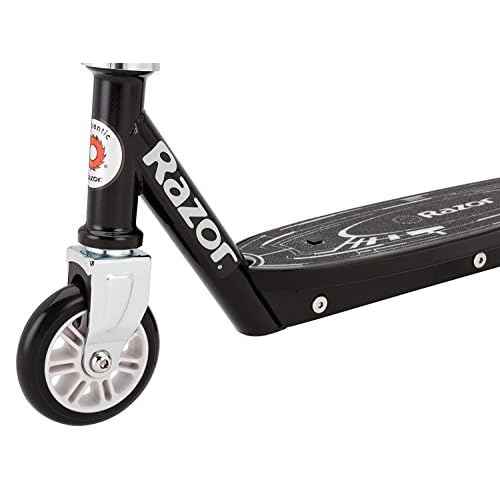Razor Tekno Kick Scooter - Glowing Blue LED Light-Up Deck, Lightweight Steel Frame, for Kids Ages 6 and Up