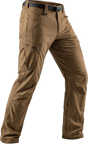 Men's Quick Dry Tactical Cargo Pants Water Resistant Outdoor Hiking Pants