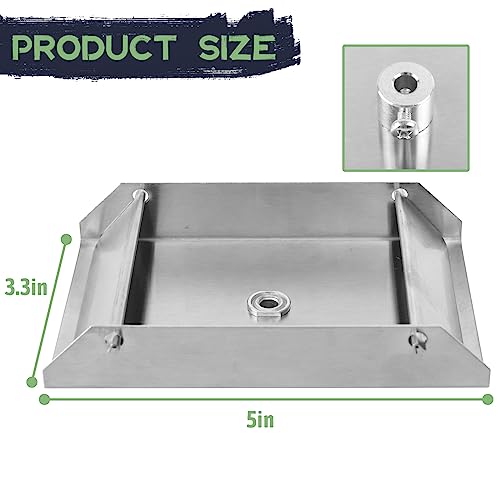 Heavy Duty Metal Spinner Plate for Deer Feeders 12 Volt
