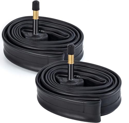 28/29 Inch Bicycle Tubes 2.125/2.40 Premium Butyl Inner Tubes for Mountain and Road Bikes