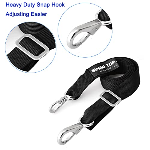 Boat Adjustable Bimini Top Straps,Boats Awning Webbing Strap with