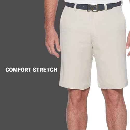 Callaway Men's Performance Flat Front Pro Spin 3.0 Golf Shorts With Active Waistband