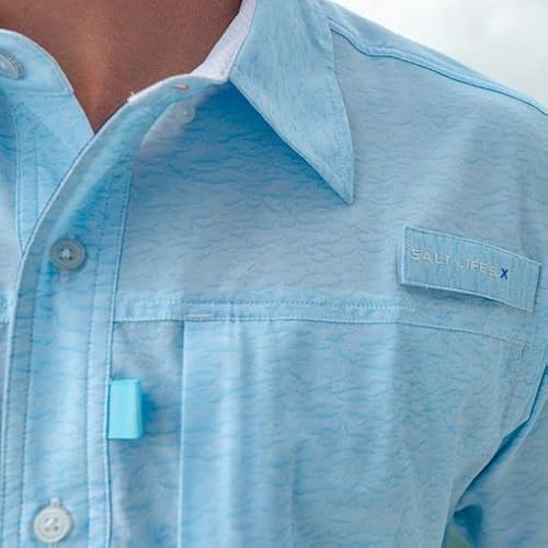 Salt Life Women's H20 Short Sleeve Fishing Shirt
