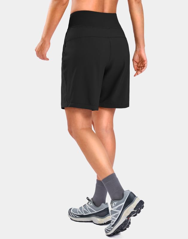 Bikewa Women's Mountain Bike Shorts 4D Padded Cycling Biking Bicycle - Black Large