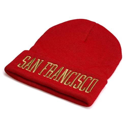 Winter Hat Cities Beanie for Men and Women Knit Cuffed Cap Perfect for Gifts